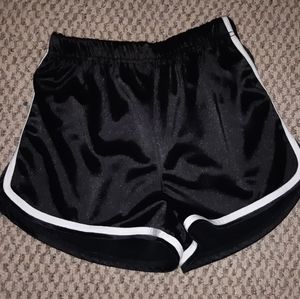 High waist booty shorts